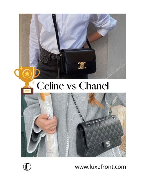 celine or chanel bag|chanel vs celine bags.